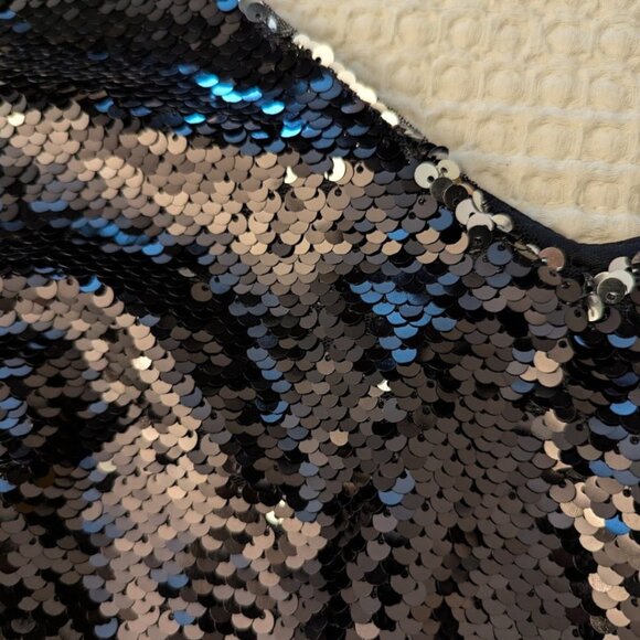 Sequin Black Cami Top Zarina Collection - Picture 11 of 13
